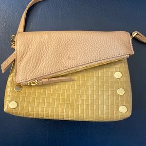 Hammitt Dillon Snake leather 6 way flap small crossbody